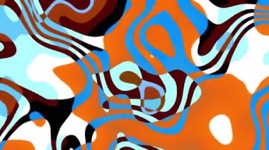Bu canlı soyut tasarım renkli dalga desenleri, yaratıcı projeler, dijital sanat ve modern arka planlar için idealdir.