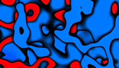 Kağıt kesiği şekilli üç boyutlu bir arkaplan. İş sunumları, el ilanları, posterler ve davetiyeler için soyut tasarım düzeni. Mavi oyma sanatı.