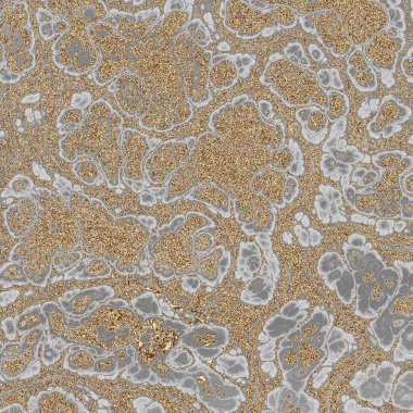Soyut mermer dokusu. Fraktal dijital sanat arka planı. Yüksek Çözünürlük. Altın damarlı gri mermer dokular. Arkaplan ya da duvar kağıdı olarak kullanılabilir.