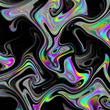 Soyut, dalgalı, harika, psikedelik arka plan.