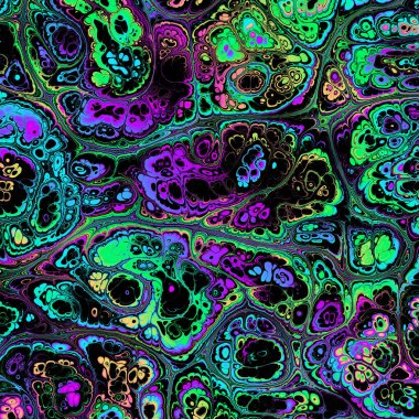 Soyut, dalgalı, harika, psikedelik arka plan.