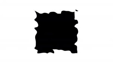 Siyah ve beyaz kare desenli geçiş animasyonu