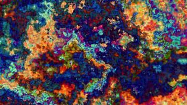 Koyu grunge dokuları animasyon. Soyut korozyon dokuları. Döngü arkaplanı