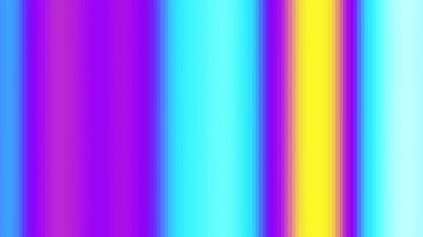 Hareket eden neon rengi gradyanı. Soyut bulanık renk arkaplanı. Holografik gradyan gökkuşağı döngüsü çevrilebilir animasyonu. Dikey çizgiler canlı ekran koruyucu. Çok renkli sıvı. Sarı mavi menekşe pembe renkler