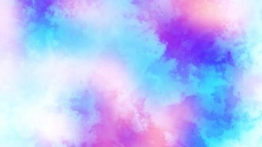 4k 'lık soyut döngü videosu. Döngü oynatmak için kusursuz soyut dalgalı psikedelik arkaplan. Dalgalı yüzey. Bulutlu nebula arka planı. Doğal retro renkler.