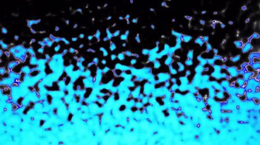 Modern Sanat, Duvar Kağıdı Tasarımı veya Grafiksel Projeler için Soyut Siyah ve Cyan renk Arkaplanı