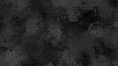 Eski ve sıkıntılı koyu gri grunge doku duvarı pas ve erozyon belirtileri gösteriyor - stop motion animasyon 4k arkaplan döngüsü