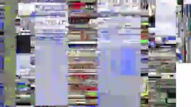 Eşsiz Tasarım Soyut Dijital Animasyon Pikseli Gürültü Arızası Video Hasarı. Döngü stop hareket arkaplanı
