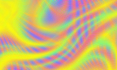 Soyut moire model arkaplanı. Aşırı moire etkisi bozulmuş bir bilgisayar ekranında nahoş ve doğal olmayan bir desen yaratıyor...