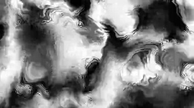 Siyah yerine beyaz grunge 'un 15 saniyelik döngüsü. Hareketi durdur video grunge etkisi dokusu