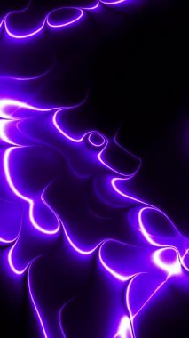 mavi enerji ışık dizeleri veya fişekleri ve arka aydınlatma ile arka plan dalgalar. Gelecek modern veri bilgi akan, teknoloji tanıtım, organik biyoloji animasyon olarak kullanılabilir. 3D render 4k video