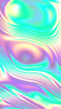Soyut sıvı kalıplar, sıvı şekiller, retro saykodelik biçim, kusursuz döngü, duvar kağıdı, dikey arkaplan
