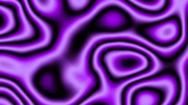 Güzel soyut mor dalga kıvrımlı, kıvrımlı, akışkan, yumuşak hareketli arka plan canlandırması