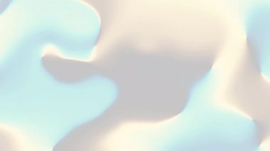 Mavi renkli açık arkaplan. Müzik soyut modern teknoloji pürüzsüz dalga. Moda mavisi rengarenk dalga animasyonu. Kusursuz döngü 4k.