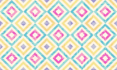 Kusursuz desenli geometrik. Zarif renkler güzel süsler. Geometrik moda kumaş baskısı. Kusursuz vektör deseni.