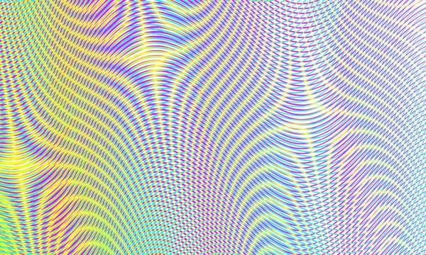 Soyut moire model arkaplanı. Aşırı moire etkisi bozulmuş bir bilgisayar ekranında nahoş ve doğal olmayan bir desen yaratıyor...