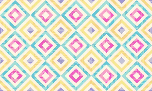 Kusursuz desenli geometrik. Zarif renkler güzel süsler. Geometrik moda kumaş baskısı. Kusursuz vektör deseni.