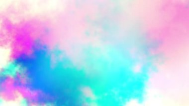 4k 'lık soyut döngü videosu. Döngü oynatmak için kusursuz soyut dalgalı psikedelik arkaplan. Dalgalı yüzey. Bulutlu nebula arka planı. Doğal retro renkler.