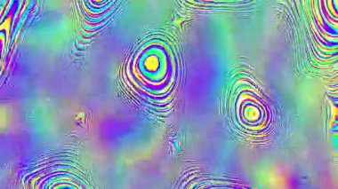 Renkli soyut animasyon arka planı. Şeffaf çok renkli cam yüzeyin hareketi. Sıvı etkisinin aktif hareketi. Kavramsal sanat. Gökkuşağı gradyanı. Kusursuz 3D döngü oluşturucu