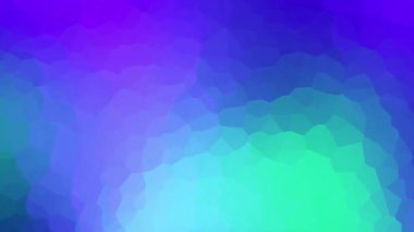 Yeşilden maviye geçiş yapan pürüzsüz bir arkaplan. Sakin ve ferahlatıcı soyut tasarım. Mozaik dokusu ve döngü arkaplanı