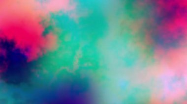 Nebula Bulutları Geçiyor. Bu klip, bulutsu bulutları ve kamera ile kusursuz bir döngünün derinliklerine kadar uzanan soyut bir galaksidir..