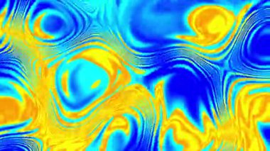 Renkli soyut animasyon arka planı. Şeffaf çok renkli cam yüzeyin hareketi. Sıvı etkisinin aktif hareketi. Kavramsal sanat. Gökkuşağı gradyanı. Kusursuz 3D döngü oluşturucu