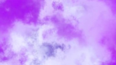Siyah arka planda mor renkli duman tabakası. Giriş, açılış, sunum, kapak, web tasarımı için ultraviyole renkli kimyasal sis dokusu. Döngü arkaplanı. Yüzen hareket
