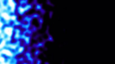 Soyut mavi ışık tasarımı hareket dalgası dokusu arkaplan geometrisi. Mavi mozaik arkaplanı döngü