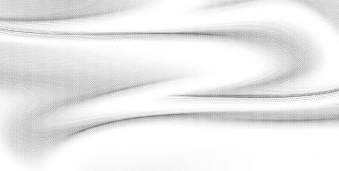 Akan Dalga Doku Yarı Tonlama Deseni: Şeffaf Arkaplanda Eğrilik Gradyan Şekli. Yapay Zeka, Teknoloji, Ağ, Dijital, Bilim ve Teknoloji Temaları İçin Uygun.