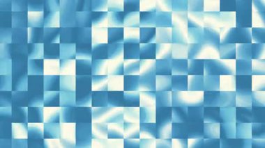 Soyut mavi ışık tasarımı hareket dalgası dokusu arkaplan geometrisi. Mavi mozaik arkaplanı döngü