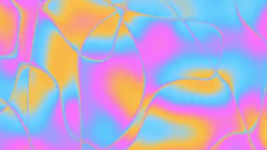 Pembe turuncu ve mavi renkli soyut sıvı mermer kaplama. Kalın renkler döngü arkaplanı