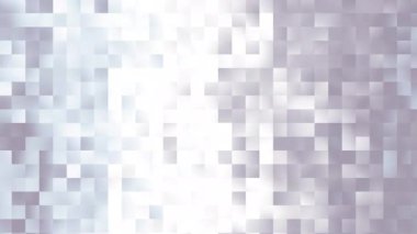 Beyaz ızgara grunge ince düz yumuşak gri arka plan animasyonu piksellerin fraktal mozaik düşük polimetrik şekil rengi soyut akış hareketinde geçiş.