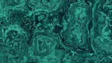 Soyut malakit mermer dokular kaba dokularla geçiş ve dur tarzı. 4k Döngü Durma Hareketi