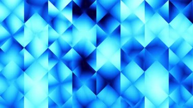 Soyut mavi ışık tasarımı hareket dalgası dokusu arkaplan geometrisi. Mavi mozaik arkaplanı döngü