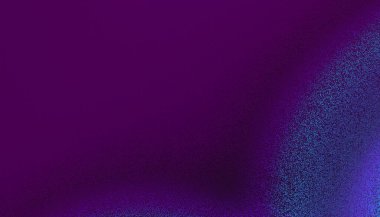 Mavi ve mor renkleri olan canlı, kumlu bir arka plan. Gürültü arka planı bulanık. Koyu mavi