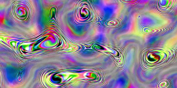 Dinamik, renkli soyut Psikedelik desen ve canlı renkler, yaratıcı projeler ve görsel uyarılma için mükemmel..