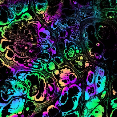 Soyut, dalgalı, harika, psikedelik arka plan.