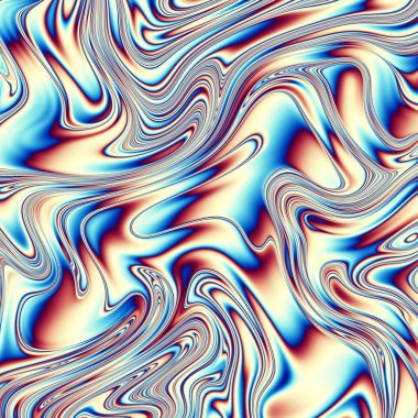 Soyut, dalgalı, harika, psikedelik arka plan.