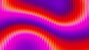 Fraktal Cam Gradyan Soyut Neon Görüntü Deseni. Mavi Aura Glossy Hologram etkisi ve çok renkli sıvı bozulması. Yumuşak prizma ışığına sahip neon posterli duvar kağıdı