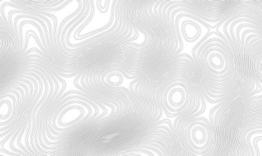 Topografik harita çizgileri siyah arkaplan. Soyut vektör illüstrasyonu.