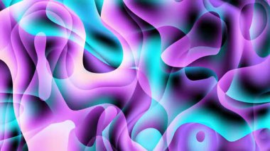 kıvrımlı dalgalı çizgiler, teknoloji fütüristik hareket arka planı. dinamik soyut dalga döngüsü çizgisi. Metaverse Soyut dalga soyut çizgileri akış 4K arkaplan döngüsü