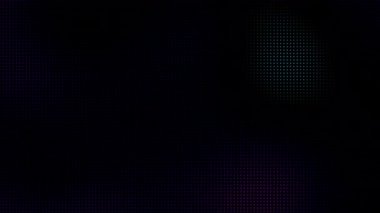 Vibrant Pixel Grid: Kırmızı, mavi ve yeşil formların dinamik bir gradyanı karanlık bir pikseli noktalar, modern ve fütüristik bir duyguyla göz alıcı bir soyut arkaplan yaratır. Döngü arkaplanı
