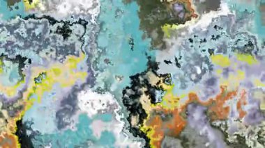 Koyu grunge dokuları animasyon. Soyut korozyon dokuları. Döngü arkaplanı