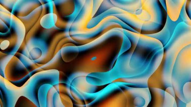 kıvrımlı dalgalı çizgiler, teknoloji fütüristik hareket arka planı. dinamik soyut dalga döngüsü çizgisi. Metaverse Soyut dalga soyut çizgileri akış 4K arkaplan döngüsü