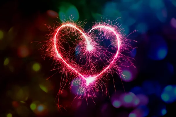 Abstract luxury background. Firework heart. Use as a studio background or backdrop on products, advertisements, website.