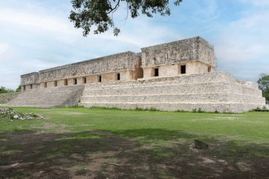 Merida, Yucatan, Meksika 'daki Uxmal Maya kalıntıları