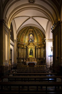 Buenos Aires, Arjantin - 02 Haziran 2024: Buenos Aires Metropolitan Katedrali manzarası, Buenos Aires 'teki ana Katolik kilisesi