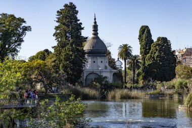 Buenos Aires, Arjantin - 17 Haziran 2024: Eski Buenos Aires Hayvanat Bahçesi. 