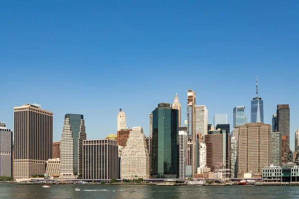 Glastorn New York Klar Dag Amerikas Förenta Stater Begreppet Sightseeing — Stockfoto