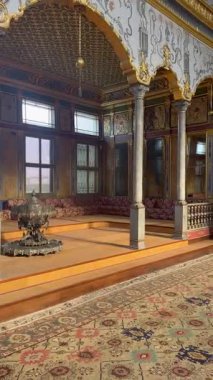 Sarayda bir oda. Doğu tarzı.